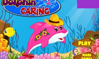 Dolphin Caring Game For Kids poster