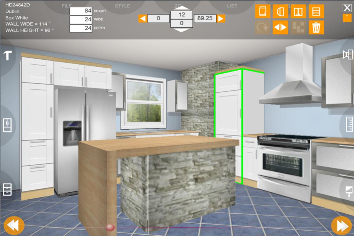 design your kitchen software