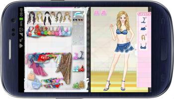 Olivia Cute Dress Up Affiche