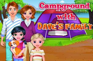 Campground with Dave's family poster