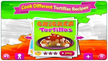 Baking Tortilla 4 - Cooking Ga پوسٹر