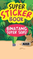 Super Sticker Book - Hewan Affiche