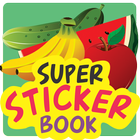 Super Sticker Book - Buah ícone