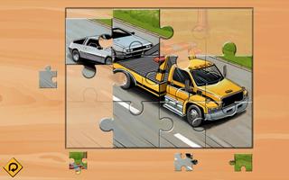 Kids Vehicles: City Trucks & Buses  puzzle toddler capture d'écran 2