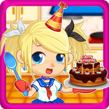 Princess Making Cake