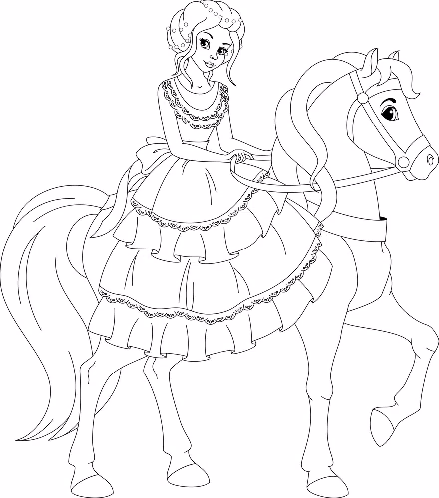 Download do APK de Princesa Para Colorir para Android