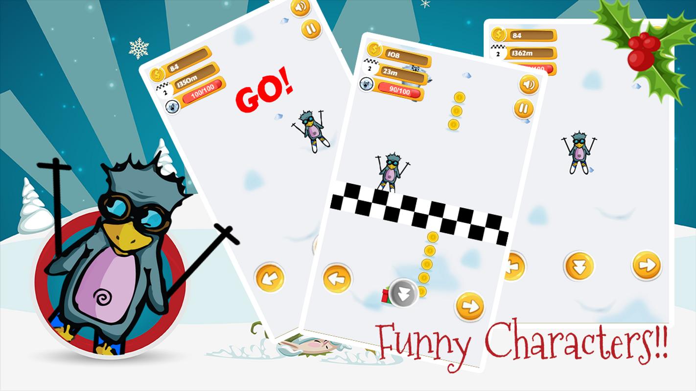 Penguin Ski Balap game Natal APK Download - Gratis Arkade ...