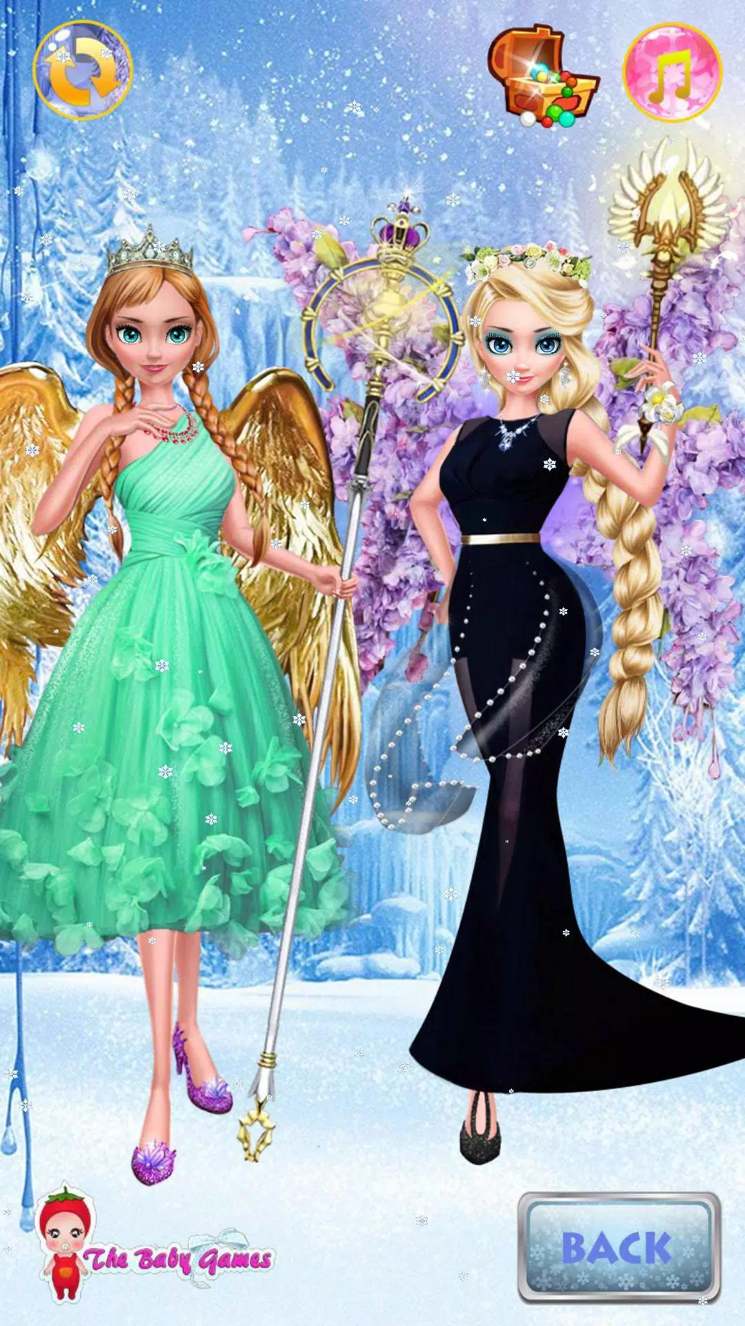 Download do APK de Princesa Elsa Dress Up Jogos para Android