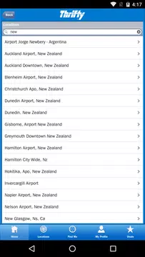 Screenshot 3 for Thrifty Mobile