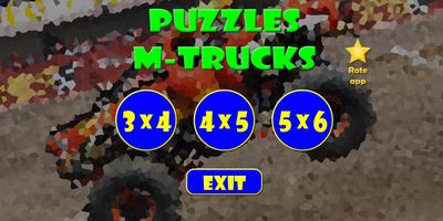 Puzzles: Monster Trucks Affiche