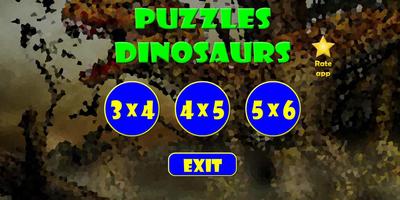 Puzzles: Dinosaurs Affiche