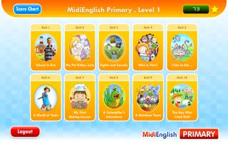 MidiEnglish (Primary 1) Cartaz