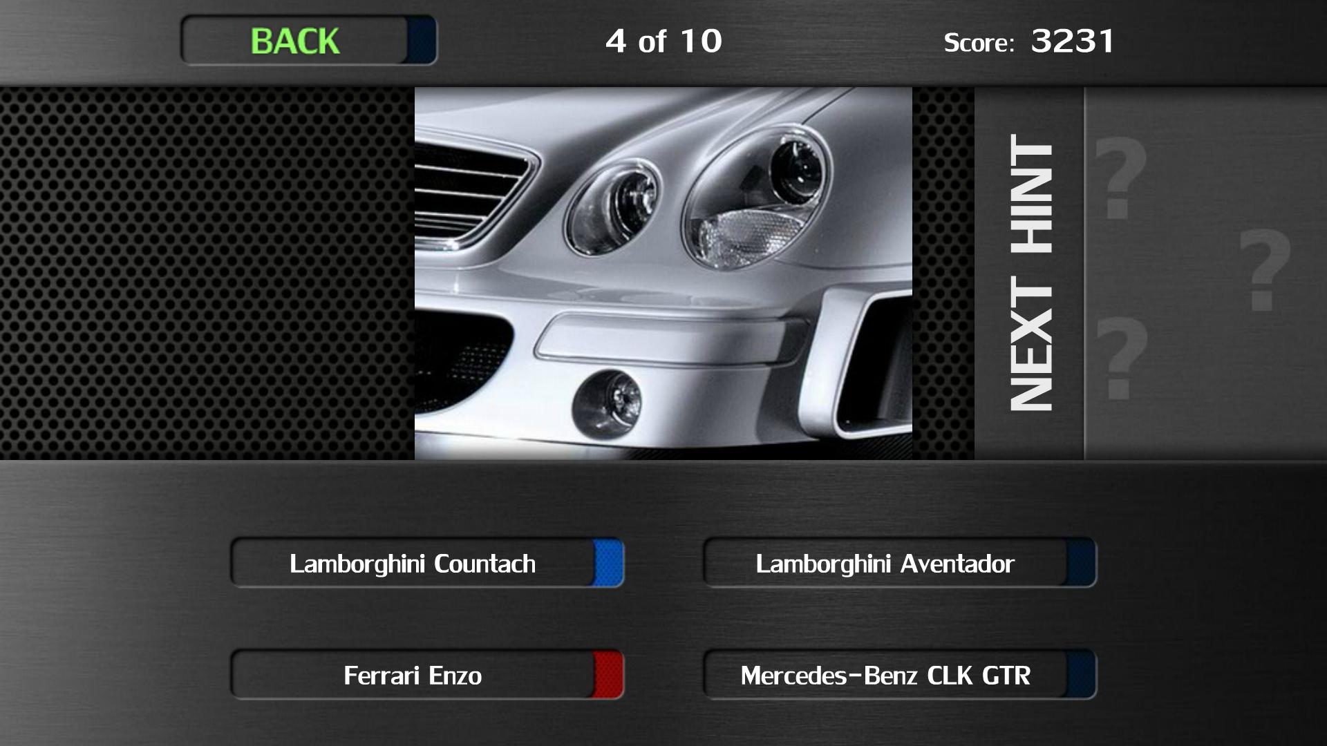 Guess The - Supercars for Android - APK Download