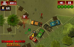 Zombie Pickup Survival اسکرین شاٹ 3