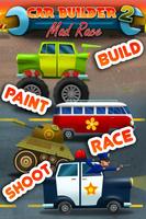 Car Builder 2 Mad Race - Free poster