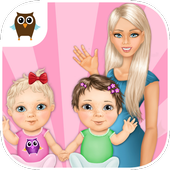 Sweet Baby Girl Twin Sisters icon Sweet Baby Girl Twin Sisters icon