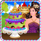 Icona principessa torta compleanno