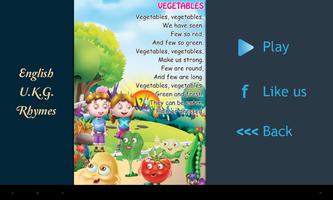 English U.K.G. Rhymes Free screenshot 1