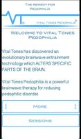 Vital Tones Pedophilia poster