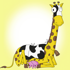 Miss Giraffe The Farmers Calf أيقونة