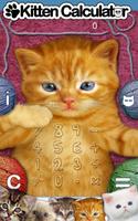 Kitten Calculator Cartaz