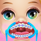 Baby Princess Dentist Brackets أيقونة