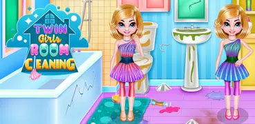 Twin Girls Room Cleaning