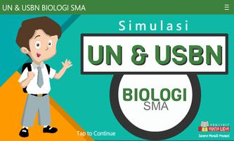 UN & USBN Biologi Affiche