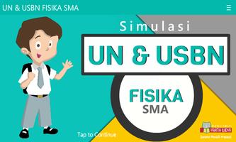 UN & USBN Fisika SMA/MA ポスター