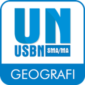 UN & USBN Geografi SMA/MA أيقونة