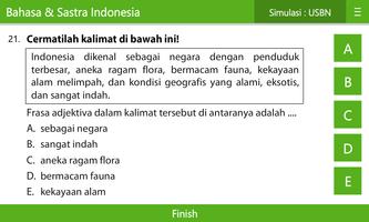 USBN & UN Bahasa Indonesia SMA capture d'écran 2