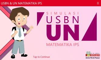 USBN & UN Matematika IPS SMA/MA পোস্টার