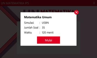 USBN & UN Matematika IPS SMA/MA スクリーンショット 1