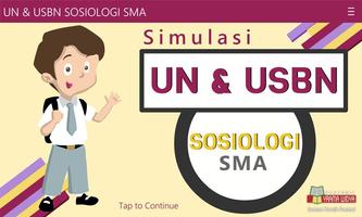 UN & USBN Sosiologi SMA/MA poster