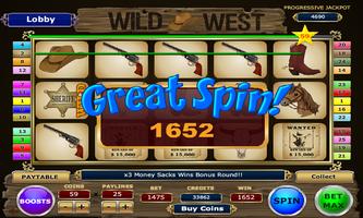 Wild West Slots capture d'écran 1