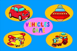 Vehicles Puzzle Game постер