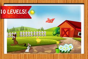 Farm Animals Differences Game ảnh chụp màn hình 2