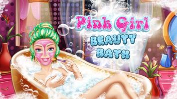 Pink Spa Bath: Games for Girls Affiche