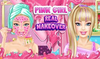 Pink Makeover: Game for Girls capture d'écran 3