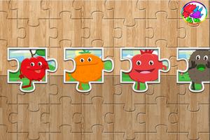 Fruit Jigsaw for Toddlers capture d'écran 1