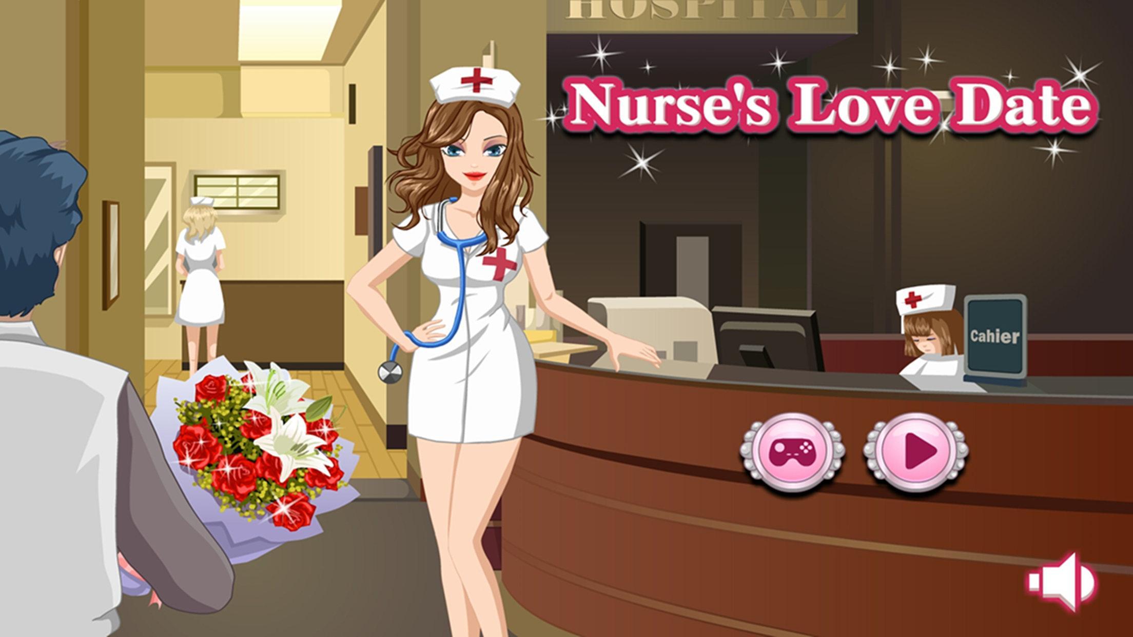 Nurse's Love Date - Nurse game الملصق.