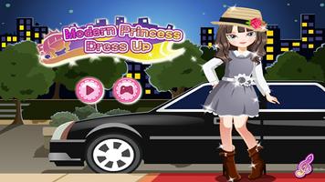 Modern Princess Dress Up Affiche