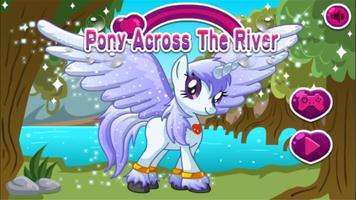 Pony Across River,Pony physics game 스크린샷 2