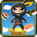 Ninja eat sushi