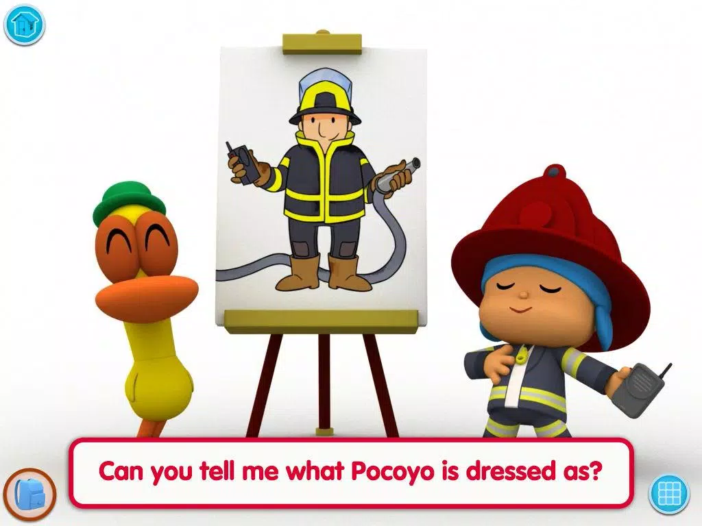 👮‍♂️ Aprenda as profissões com Pocoyo