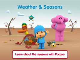 Weather & Seasons - Pocoyo الملصق