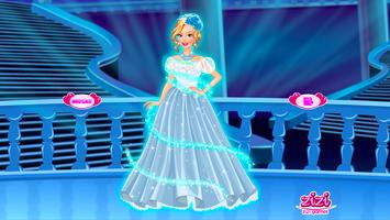 Cinderella Princess Dress Up imagem de tela 3