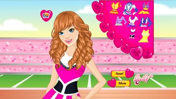 Cute Cheerleader Dress Up स्क्रीनशॉट 2