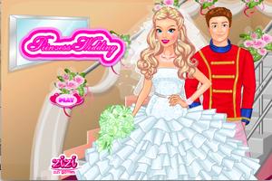 Princess Wedding Dress Up постер