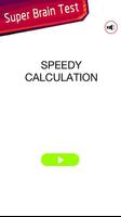 Speedy Calculation Affiche